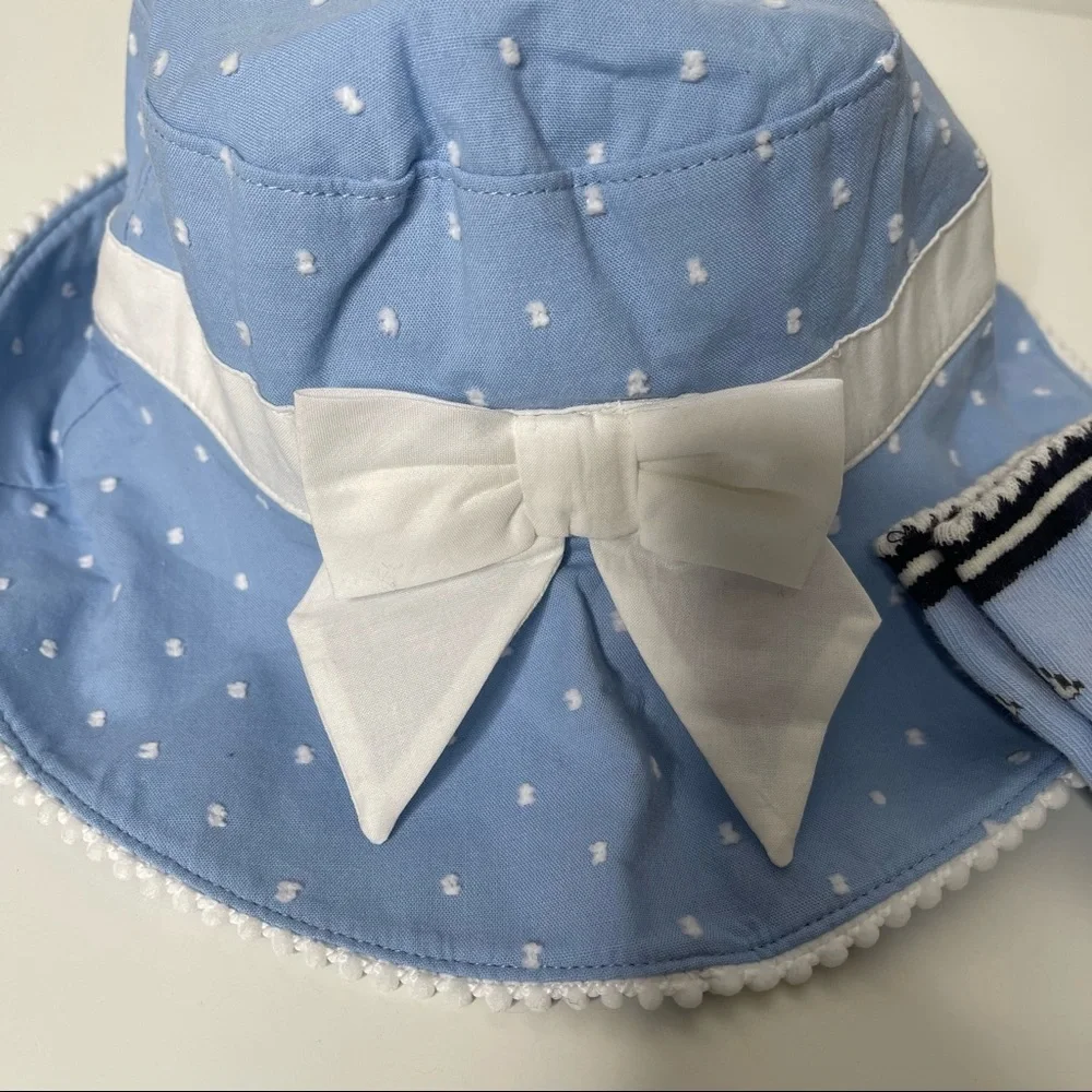 Janie and Jack hat and tights size 6-12 months